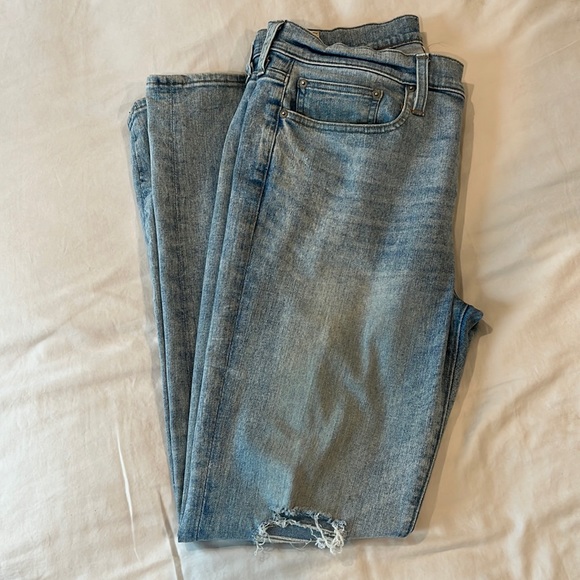 J crew jeans slim fit straight leg 34 X 32 very gently worn - Picture 1 of 5